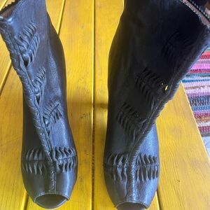 Sam Edelman Black Ankle Booties